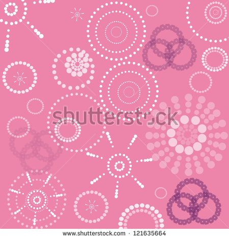 Pink and White Vector