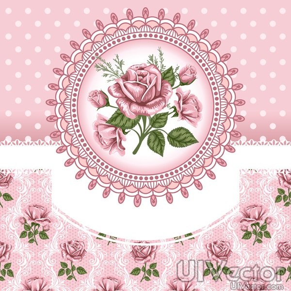 Pink Rose Pattern