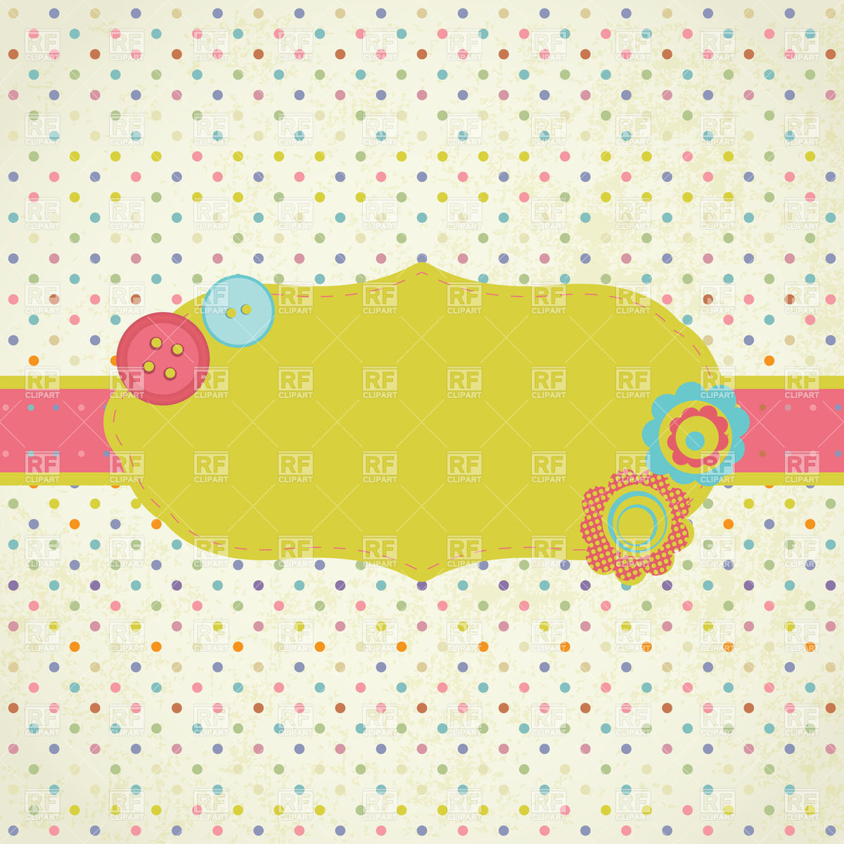 Polka Dot Background Clip Art Free