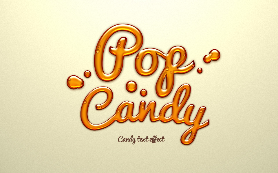 10 Candy Text Effect PSD Images