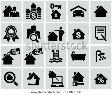 Real Estate Vector Icons