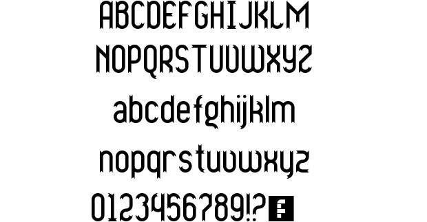 Ribbon and Banner Fonts