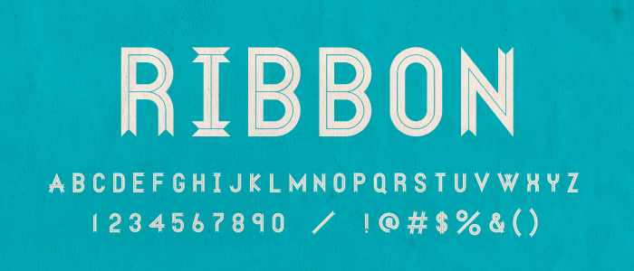 Ribbon Font Free Download