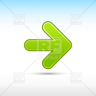 Rounded Corner Arrow Clip Art