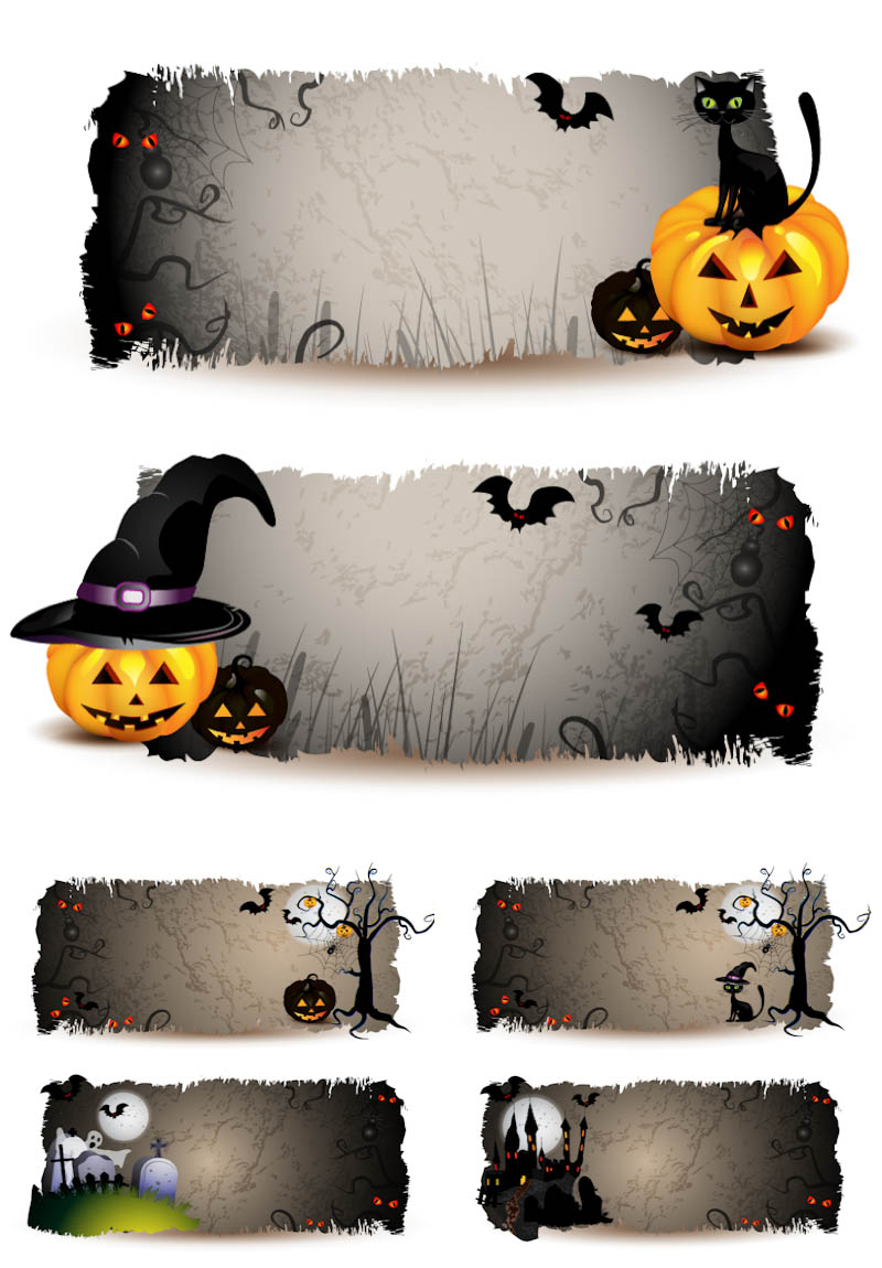 Scary Halloween Banner