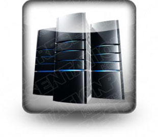 Server Icon PowerPoint Microsoft