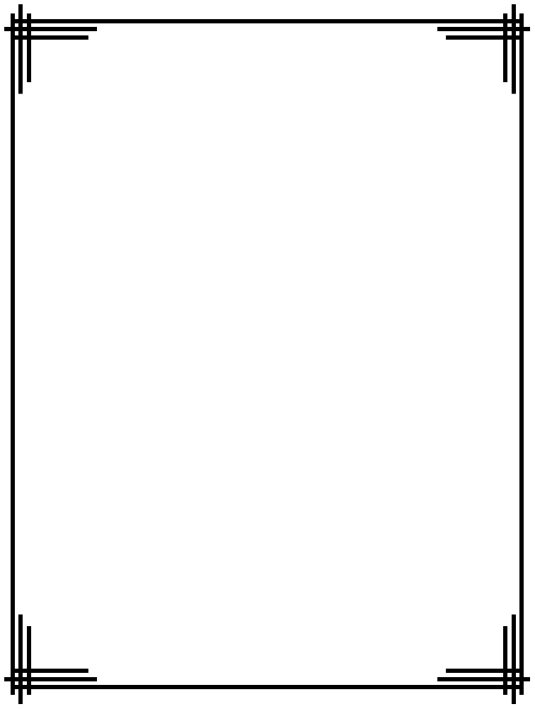 Simple Line Page Border Designs Simple Line Page Border Designs