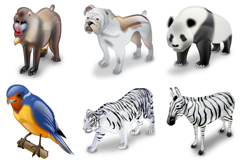 Small Animal Icons