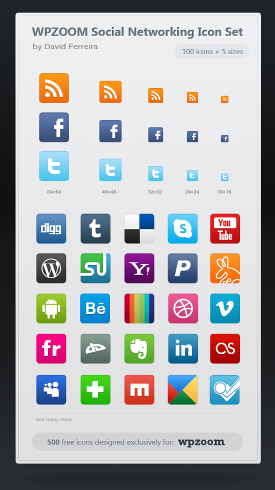 Social Networking Icons Social Networking Icons