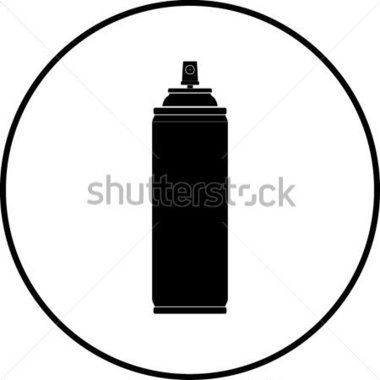 Spray Paint Can Vector