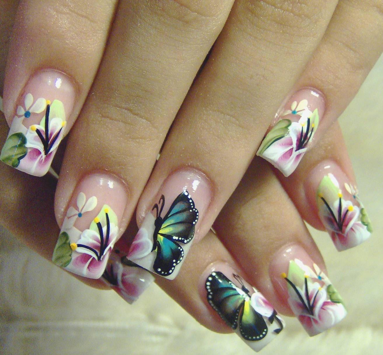 Spring Nail Art Design