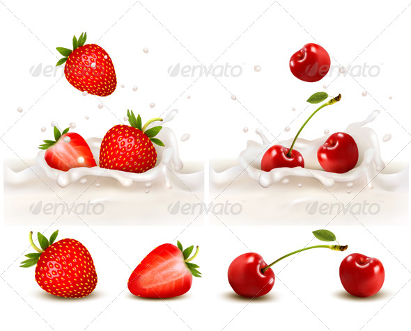 Strawberry Cherry Fruit