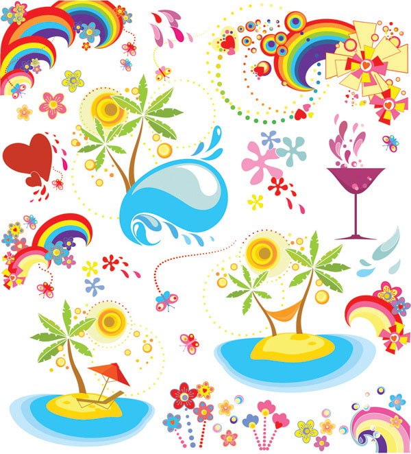 Summer Fun Vector Graphics