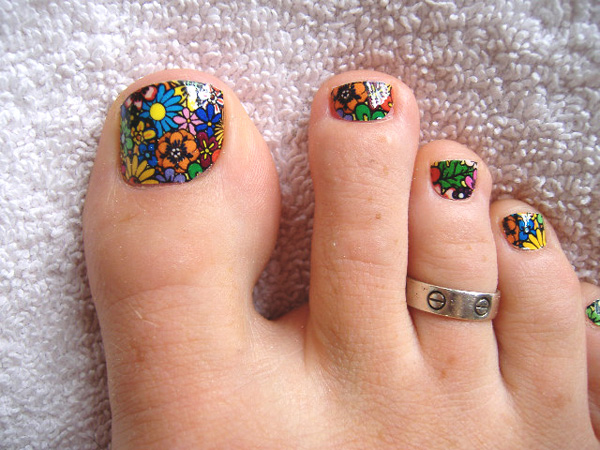 Toe Nail Art Design