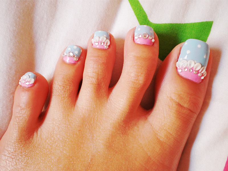 Toe Nail Art Design