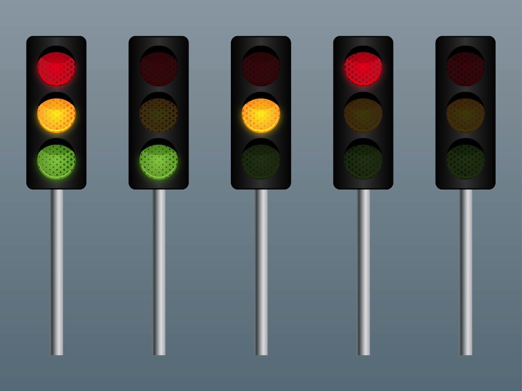 Traffic Light Vector