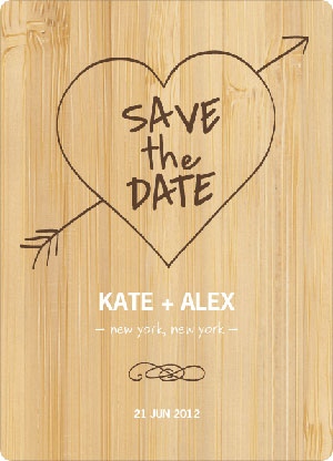 Tree Carving Save the Date