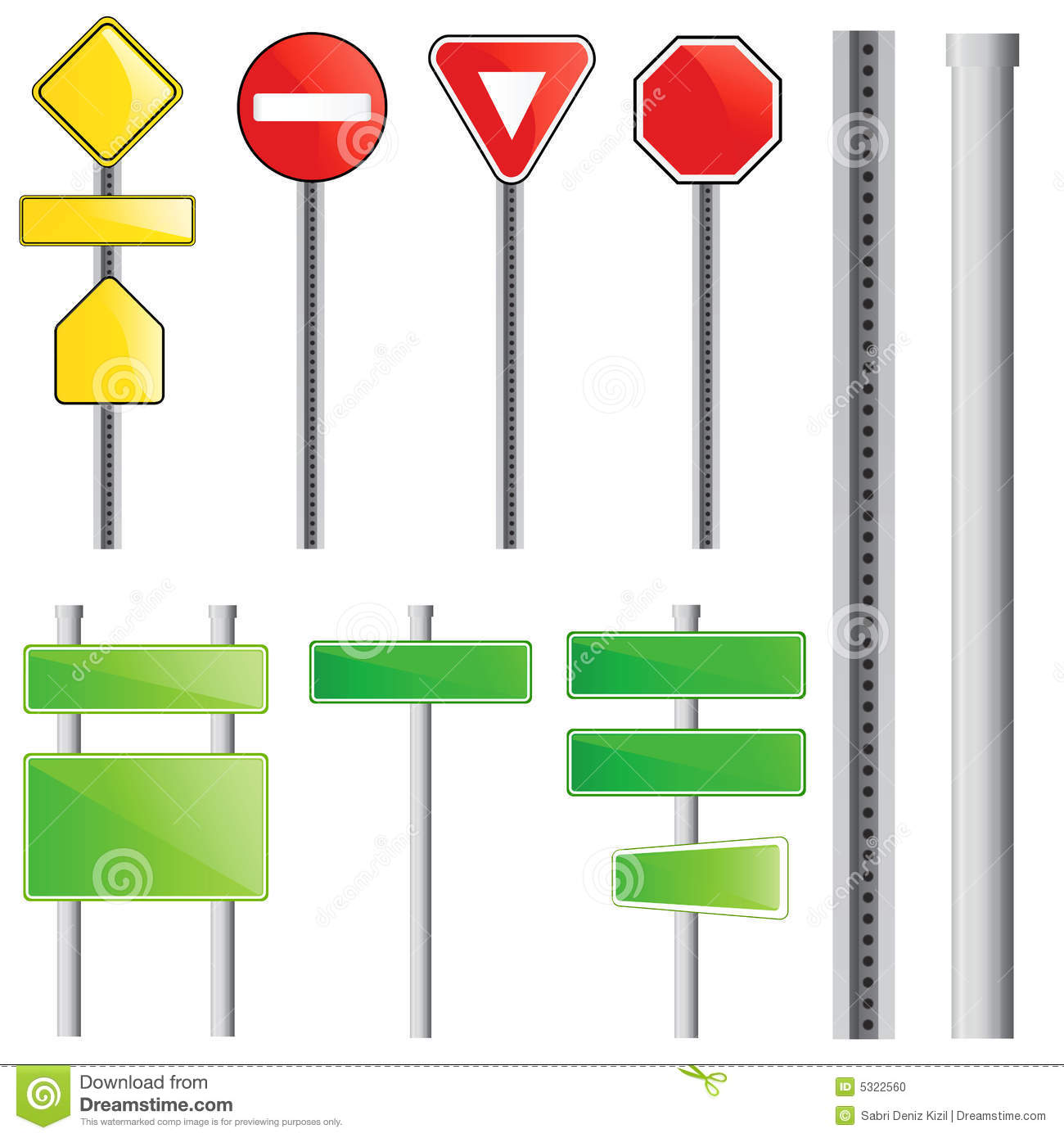 Vector Traffic Signs