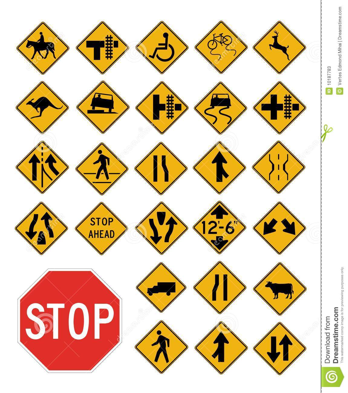 Vector Traffic Signs