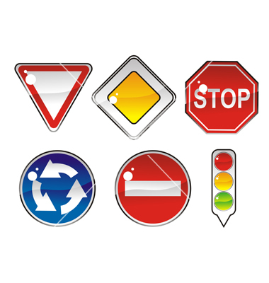 Vector Traffic Signs