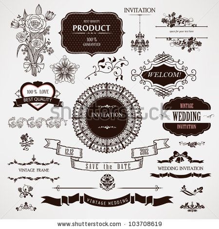 Vector Wedding Design