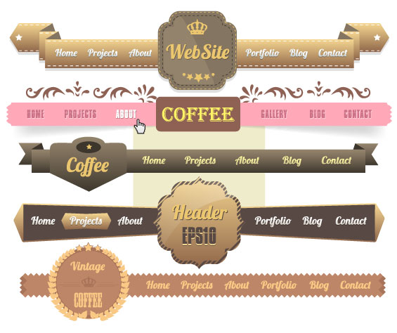 Vintage Banner Vector Free