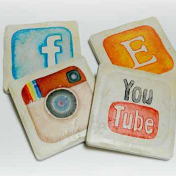 Watercolor Phone Icon Watercolor Phone Icon