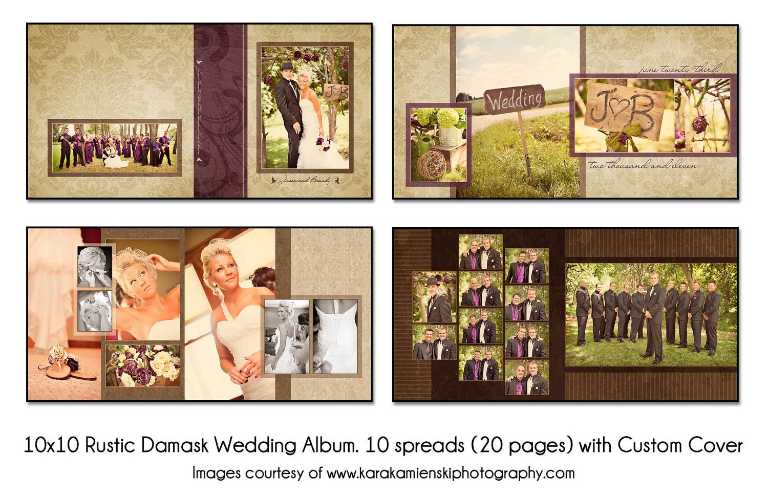 Wedding Album Design Templates