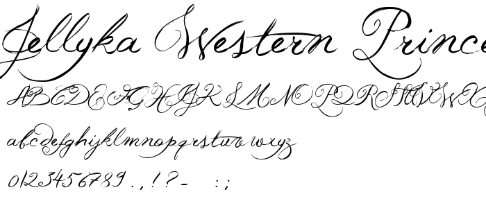 Western Calligraphy Fonts