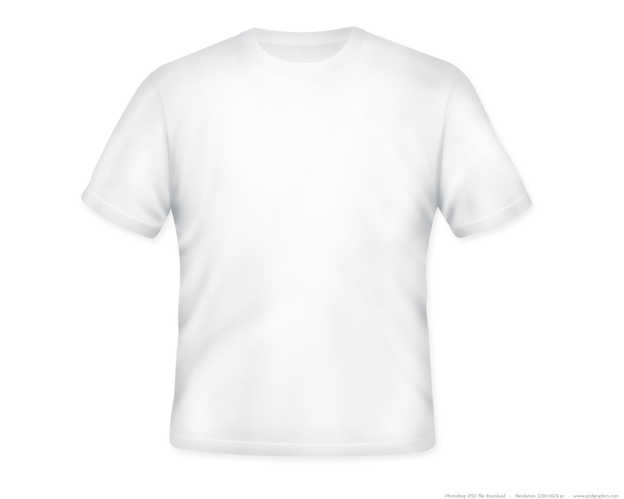 17 White T-Shirt Template PSD Images