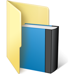 Windows 8 Books Folder Icon