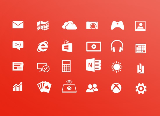 Windows 8 Metro Icons