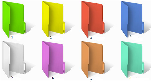 Windows Folder Icon Color