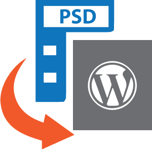 WordPress Theme PSD