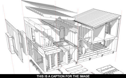 3D Architectural Design Drawings