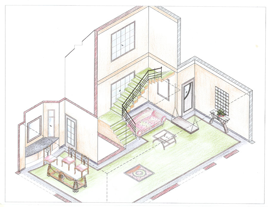 3D Architectural Design Drawings