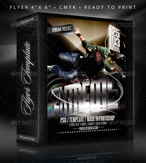 3D Flyer Template