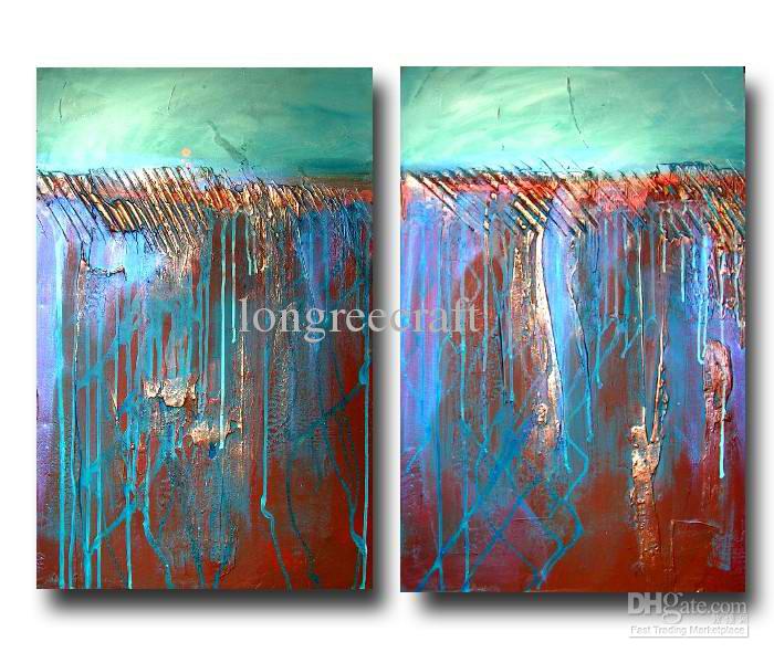 Abstract Design Paintings On Canvas