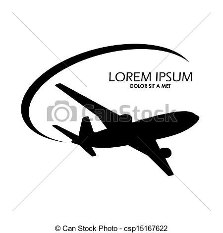 Airplane Symbol Clip Art