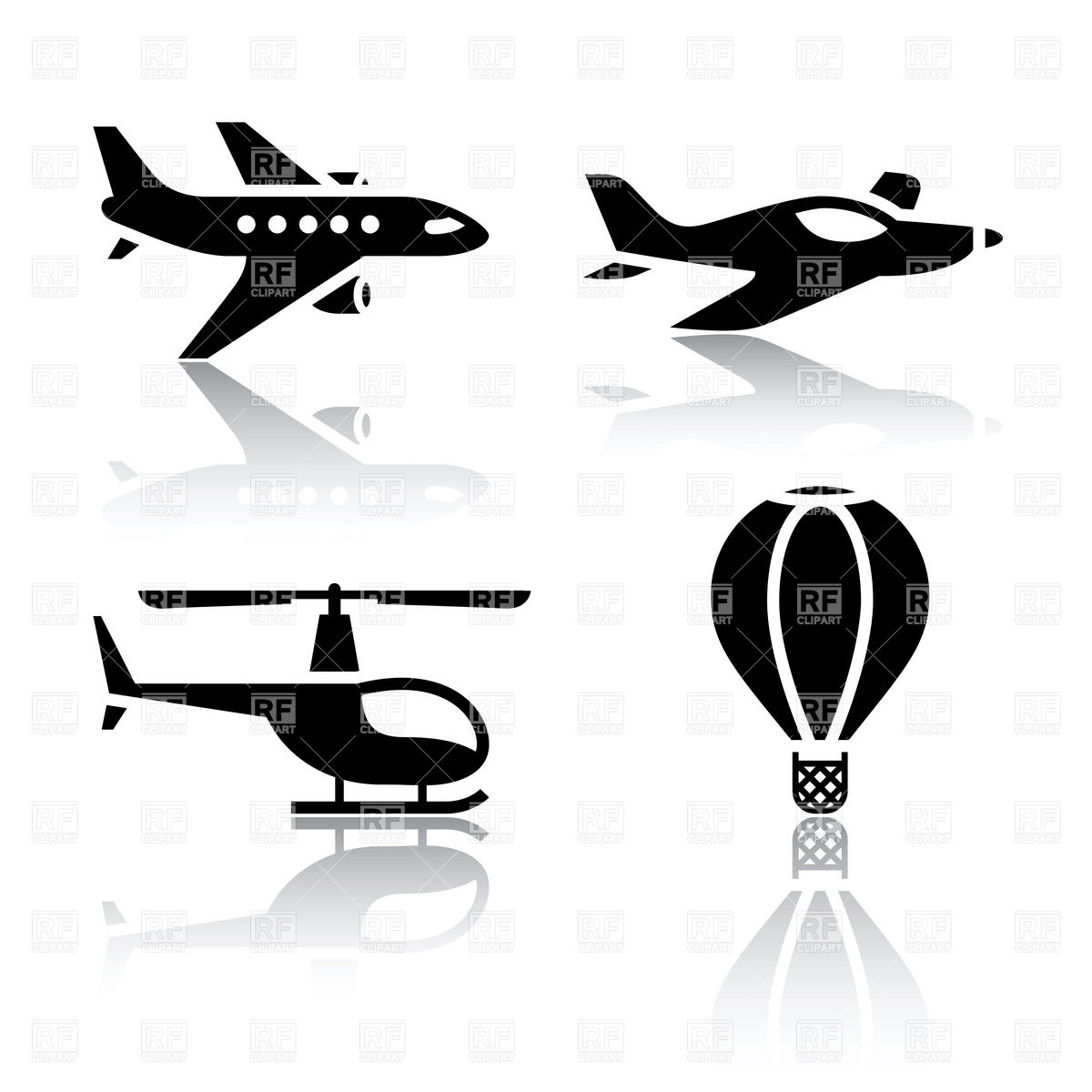 12 Flight Medical Icon Vector Images