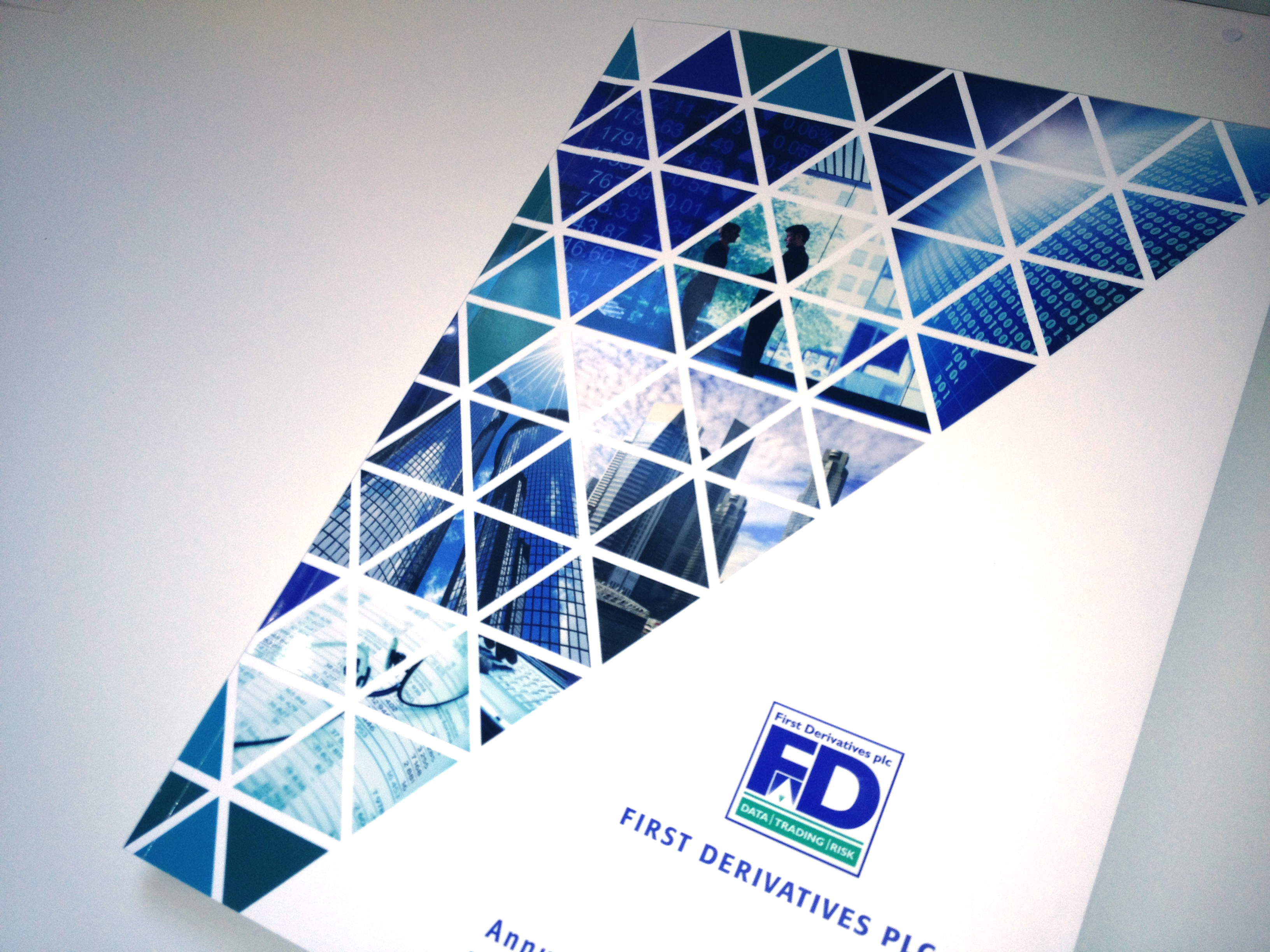 Annual Report Cover Graphic Design