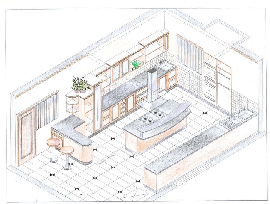 13 Architectural Drawings 3D Design Images