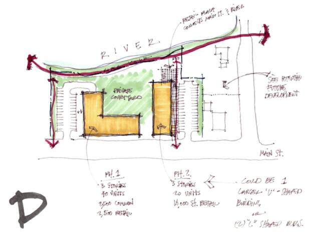 Architecture Concept Sketches