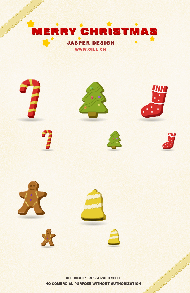 Beautiful Christmas Icons