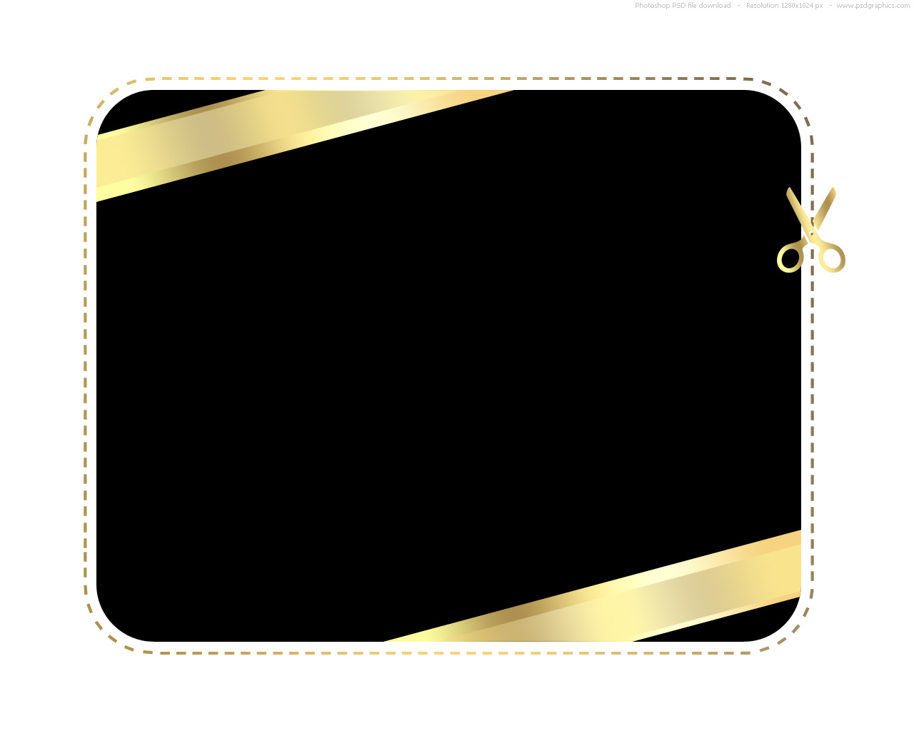 Black and Gold Template