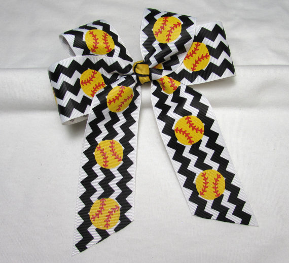 Black and White Bows with Tails