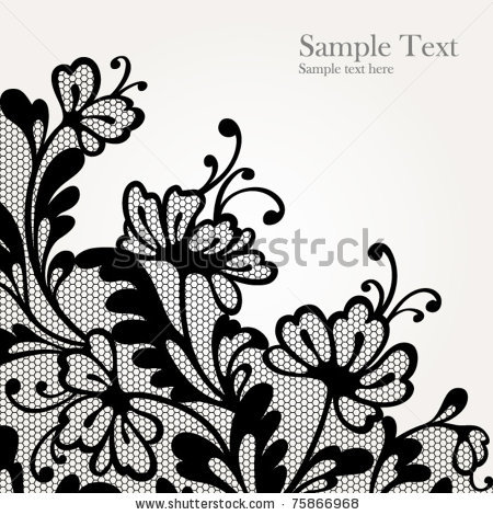 Black Lace Vector