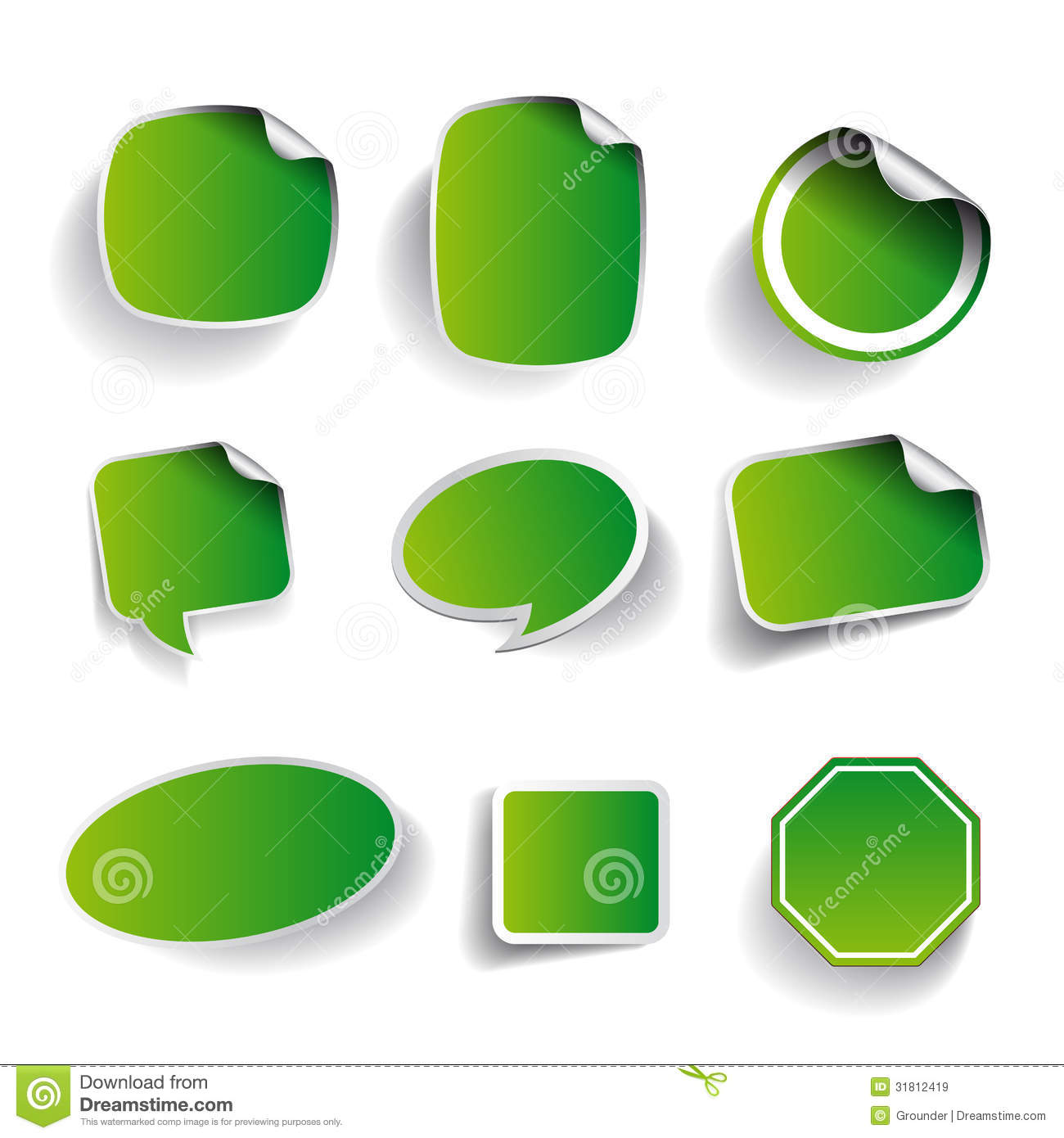 Blank Vector Labels Free