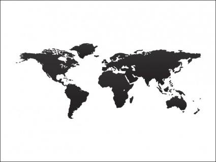 Blank World Map