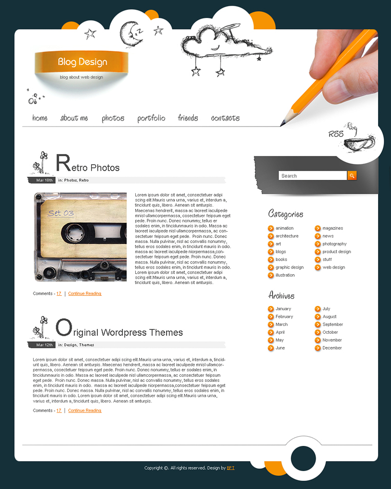 Blog Templates Free Download Blog Templates Free Download